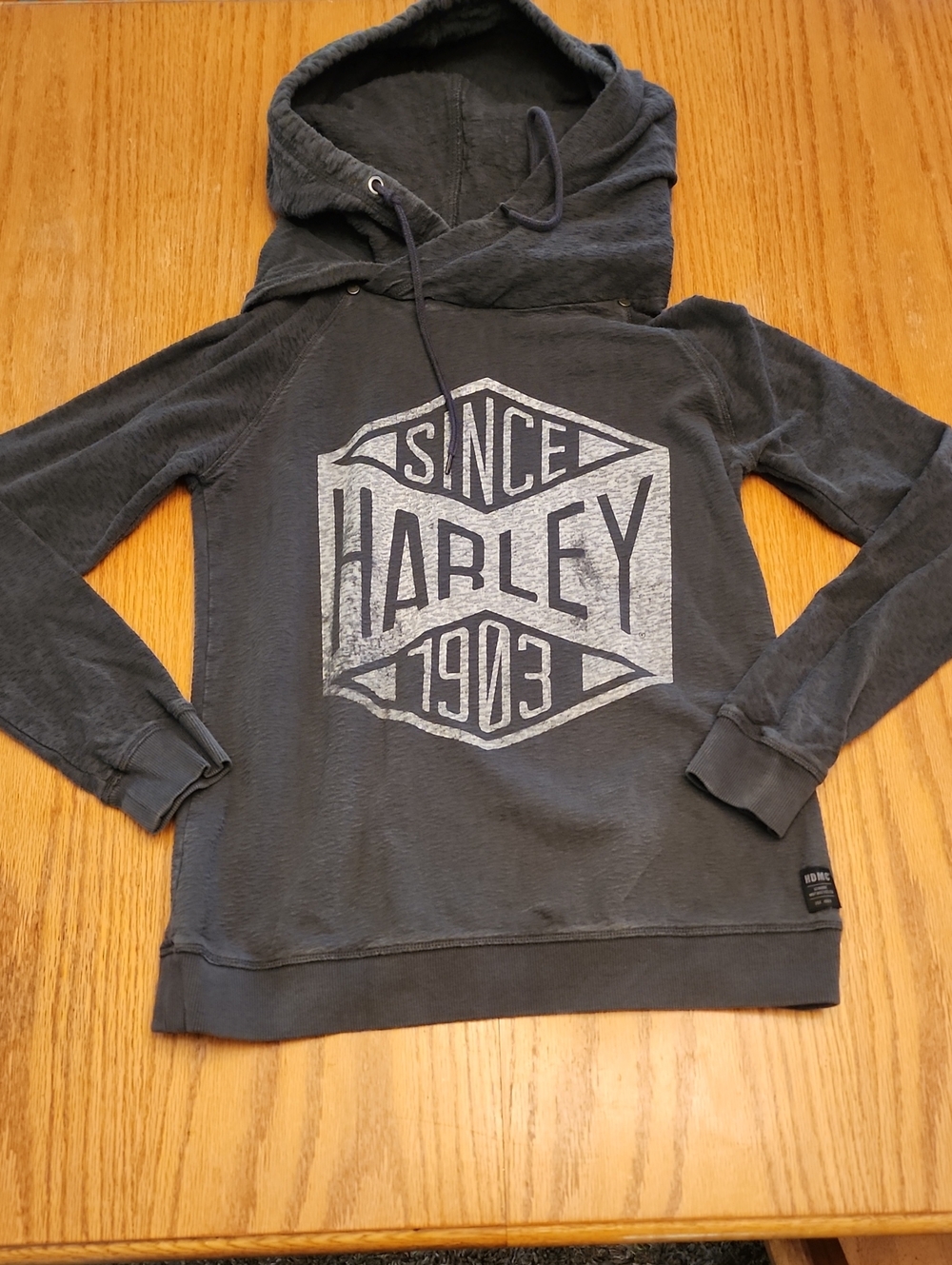 Harley-Davidson Hoodie with Front Logo - Picture 5 of 16